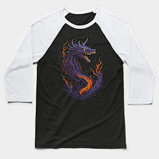 The flaming dragon Baseball T-Shirt